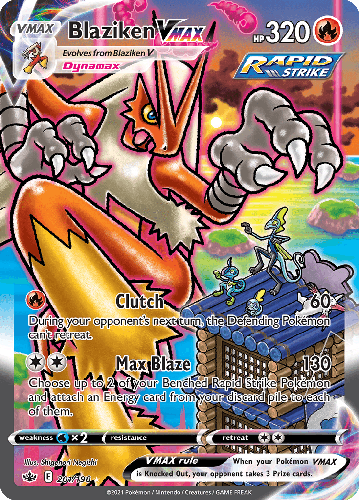 Blaziken VMAX (Alternate Art Secret)