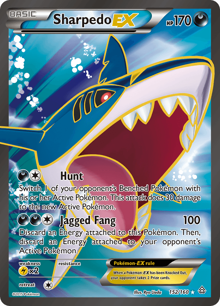 Sharpedo EX (152 Full Art)